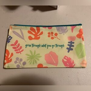 Thrive Causemetics Colorful Botanical Cosmetic Bag